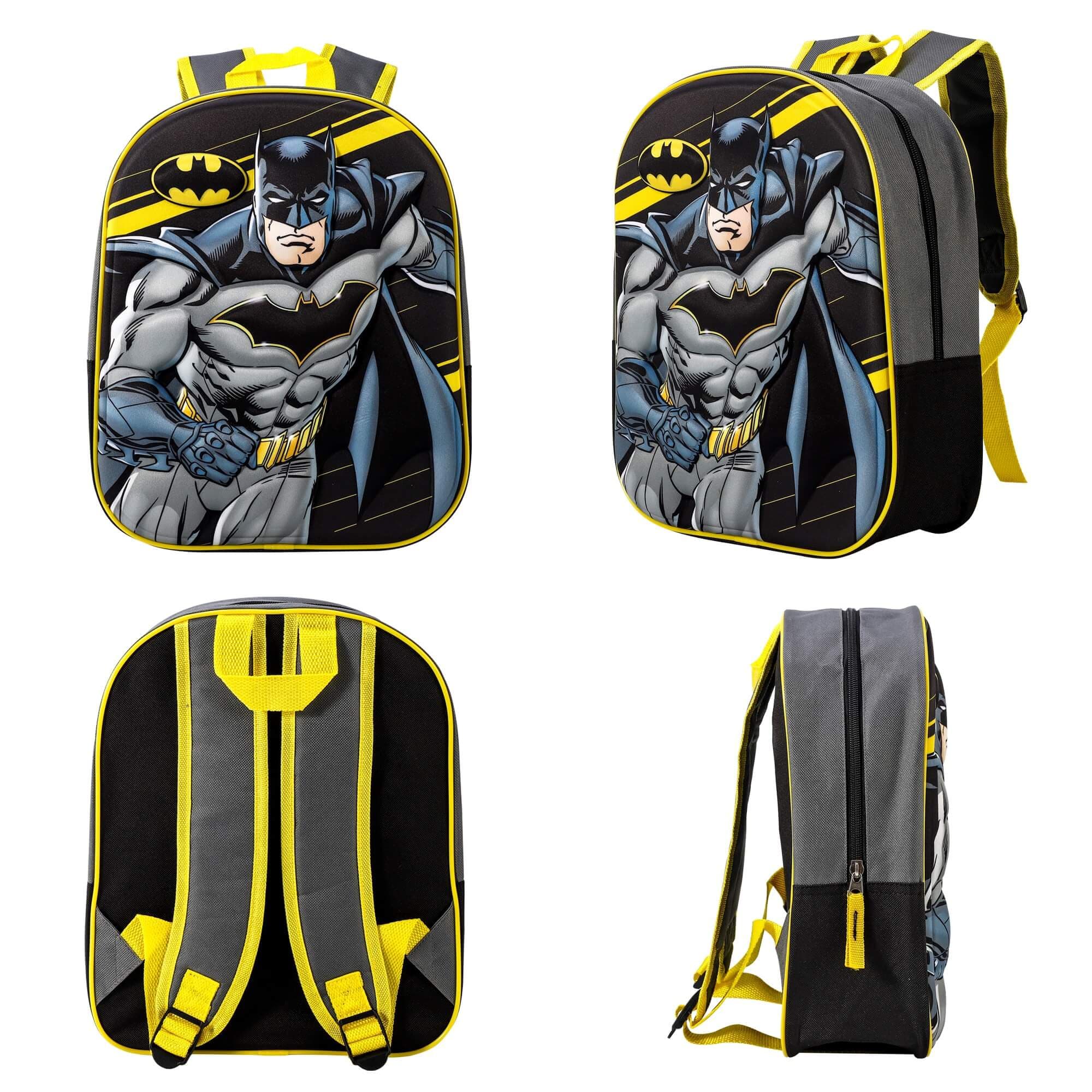 Batman 3D Backpack Rucksack KeepEmQuiet