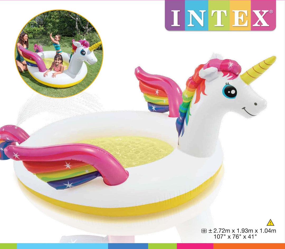 Magical Mystic Unicorn Spray Paddling Pool.