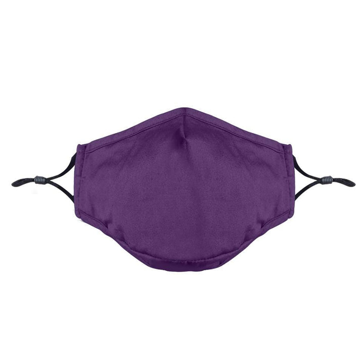 Adult & Teen Multilayered Face Mask - Purple.